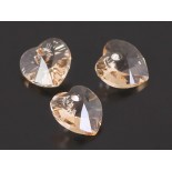 Zdjęcie - Swarovski heart light silk 10mm